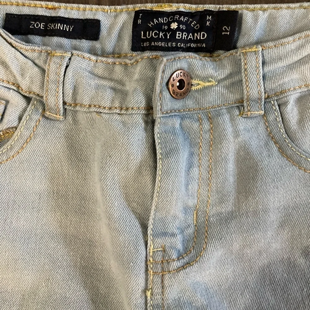 Lucky Brand‎ Zoe Skinny Girl’s 12 Jeans